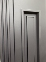 Металлофиленки на металле входной двери (1)