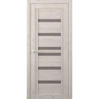 Межкомнатная дверь Миссури Soft Touch Кремовый Стекло Мателюкс Бронза